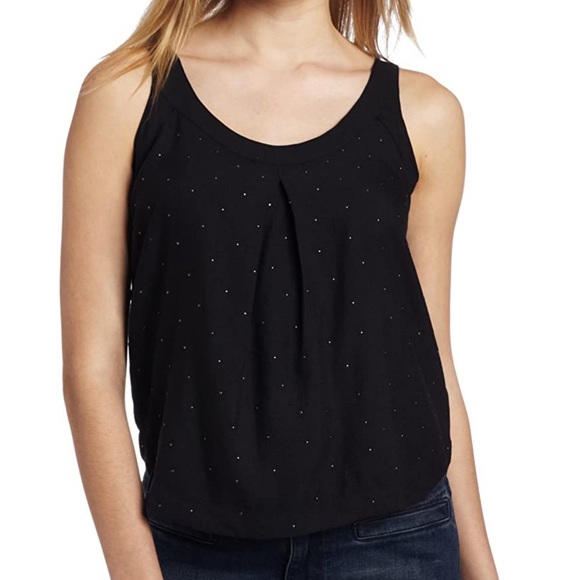 Hurley Black & Studded Tank Top Size Small - Picture 1 of 9